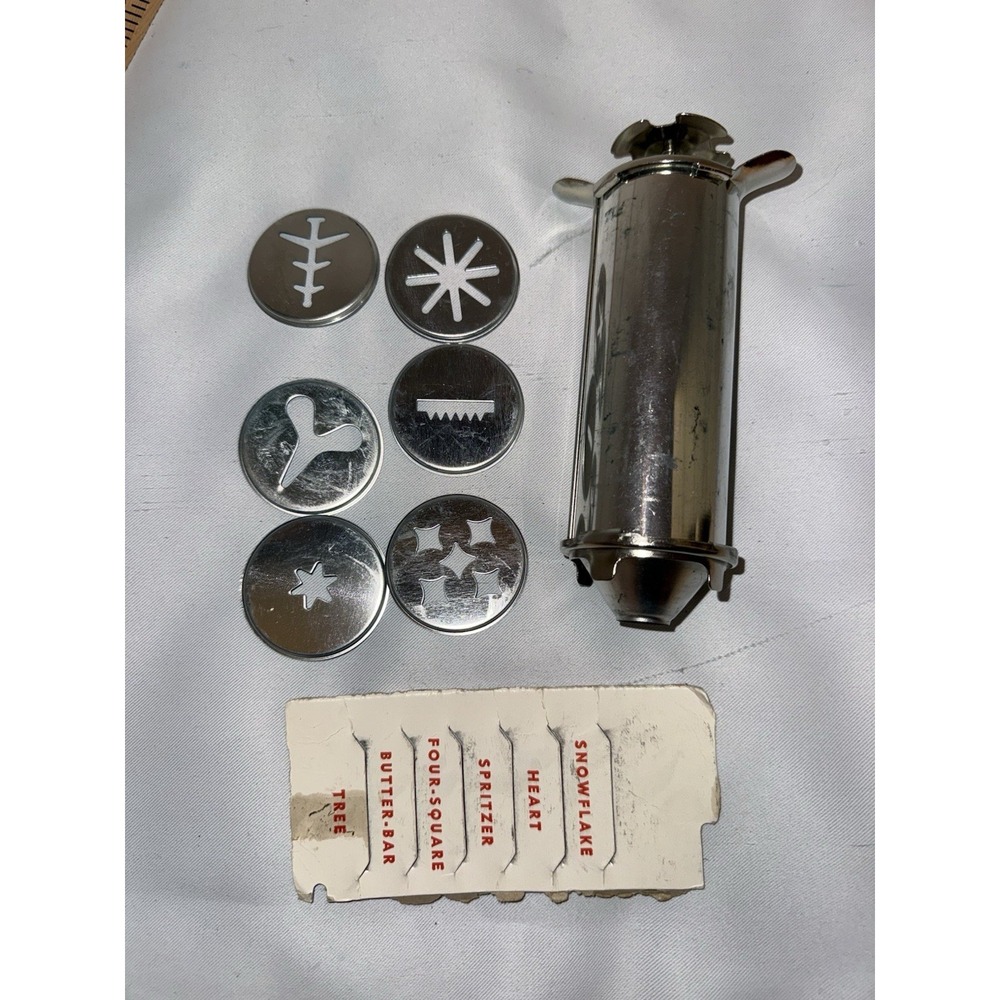 Vintage Zachman & Co. Combination Cake Decorator and Cookie Maker